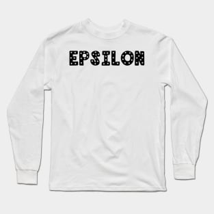 Epsilon Star Letters Long Sleeve T-Shirt